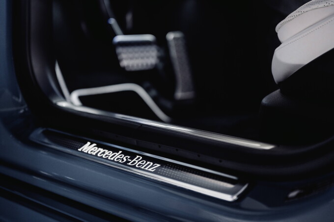 Mercedes Benz S 580 e MANUFAKTUR, Exterieur MANUFAKTUR vintageblau, Interieur MANUFAKTUR tiefwei/sch
