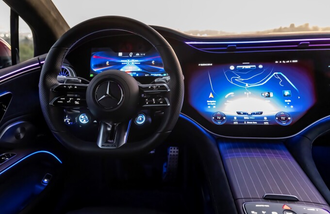 Mercedes-AMG EQS 53 4MATIC+ (Stromverbrauch kombiniert WLTP: 23,4-21,1 kWh/100 km; CO2-Emissionen ko