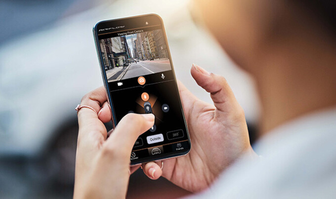 Chrysler Airflow Concept mobile application.
