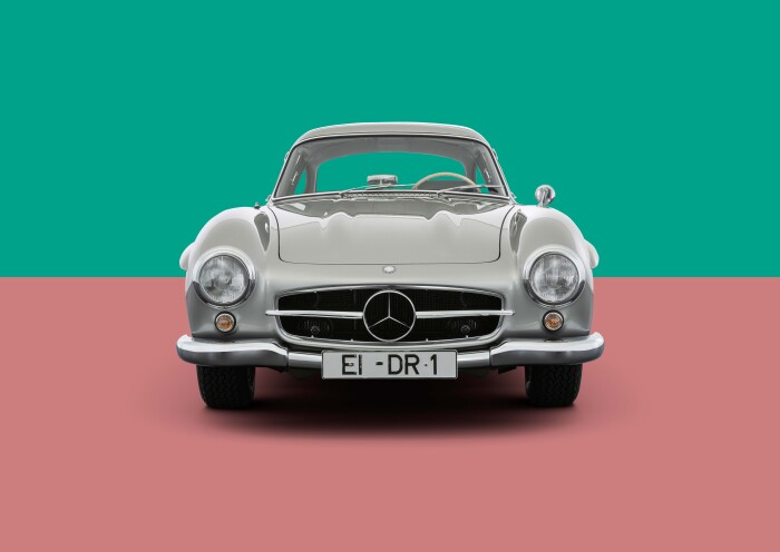 MB 300 SL Gullwing Pop Art (5)
