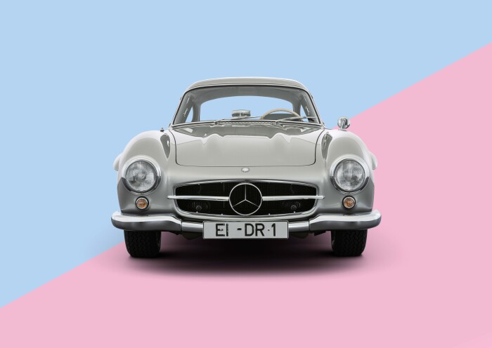 MB 300 SL Gullwing Pop Art (6)