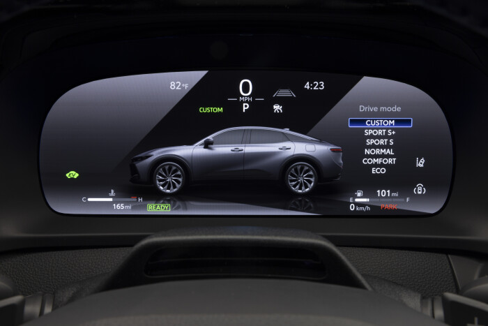 2023 Toyota Crown Platinum Display