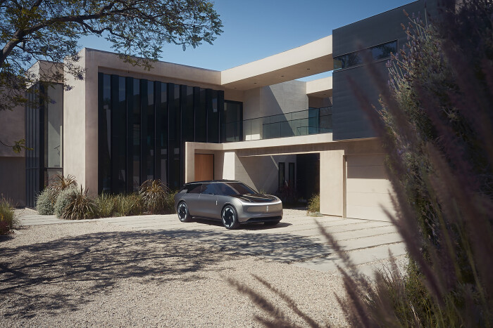 Lincoln Concept vehicle. Not available for purchase.