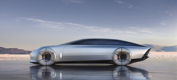 Computer-generated concept vehicle shown. Not available for purchase