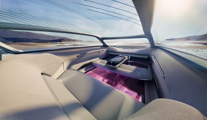 Computer-generated concept vehicle shown. Not available for purchase