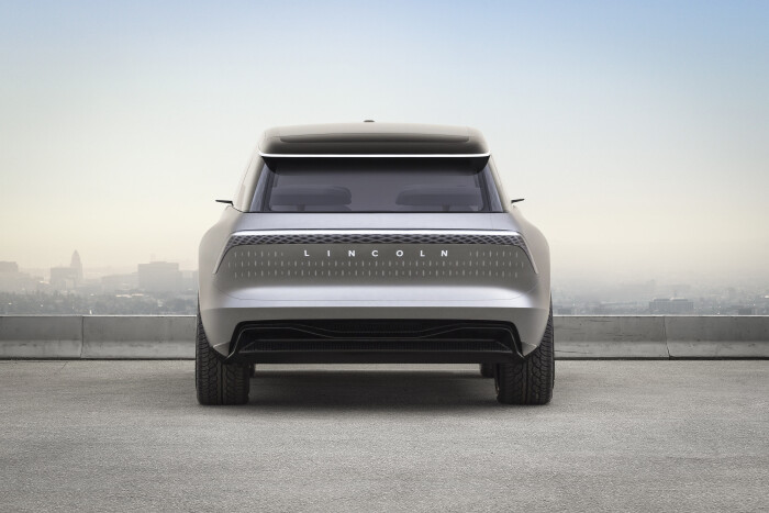 Lincoln Concept vehicle. Not available for purchase.