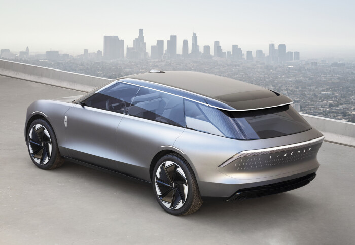 Lincoln Concept vehicle. Not available for purchase.