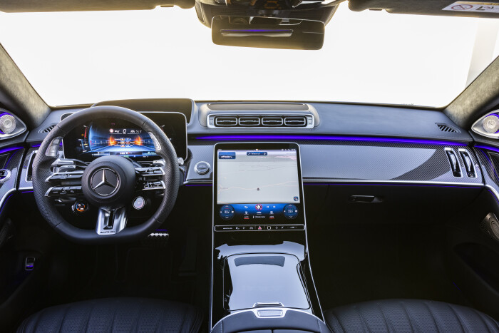 Mercedes-AMG S 63 E PERFORMANCE (Angaben WLTP | Kraftstoffverbrauch gewichtet, kombiniert: 4,4 l/100