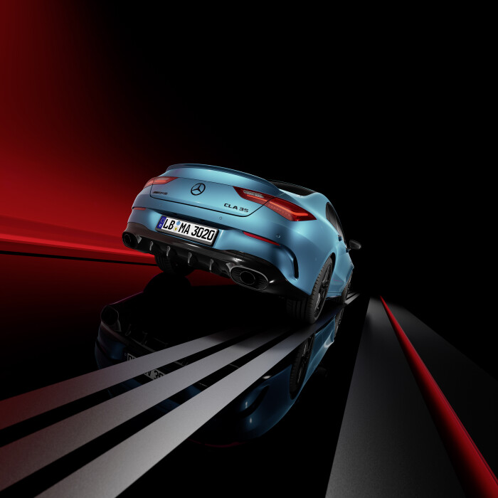 Zahlreiche Updates machen CLA und CLA Shooting Brake von Mercedes-AMG noch begehrenswerter: CLA 35 4MATIC Coup (vorlufige Werte WLTP: Kraftstoffverbrauch kombiniert 8,5-8,1 l/100 km, CO2-Emissionen kombiniert 193-185 g/km) und CLA 35 4MATIC Shooting Brake (vorlufige Werte WLTP: Kraftstoffverbrauch kombiniert 8,7-8,3 l/100 km, CO2-Emissionen kombiniert 197-189 g/km) sowie die Topmodelle CLA 45 S 4MATIC+ Coup (vorlufige Werte WLTP: Kraftstoffverbrauch kombiniert 9,0-8,7 l/100 km, CO2-Emissionen kombiniert 205-196 g/km) und CLA 45 S 4MATIC+ Shooting Brake (Kraftstoffverbrauch kombiniert 9,2-8,8 l/100 km, CO2-Emissionen kombiniert 209-201 g/km)**Angaben zu Kraftstoffverbrauch und CO2-Emissionen sind vorlufig und wurden intern nach Magabe der Zertifizierungsmethode WLTP-Prfverfahren ermittelt. Es liegen bislang weder besttigte Werte von einer amtlich anerkannten Prforganisation noch eine EG-Typgenehmigung noch eine Konformittsbescheinigung mit amtlichen Werten vor. Abweichungen zwischen den Angaben und den amtlichen Werten sind mglich. Numerous updates make the CLA and CLA Shooting Brake from Mercedes-AMG even more desirable: CLA 35 4MATIC Coup (WLTP preliminary values: fuel consumption combined 8.5-8.1 l/100 km; CO2 emissions combined 193-185 g/km)[1] and CLA 35 4MATIC Shooting Brake (WLTP preliminary values: fuel consumption combined 8.7-8.3 l/100 km; CO2 emissions combined 197-189 g/km) and the two top models CLA 45 S 4MATIC+ Coup (WLTP preliminary values: fuel consumption combined 9.0-8.7 l/100 km; CO2 emissions combined 205-196 g/km) and CLA 45 S 4MATIC+ Shooting Brake (fuel consumption combined 9.2-8.8 l/100 km; CO2 emissions combined 209-201 g/km)** Data on fuel consumption and CO2 emissions are provisional and have been determined internally in accordance with the WLTP test procedure certification method. To date, there are neither confirmed values from an officially recognised testing organisation nor an EC type approval nor a certificate of conformity with official values. Differences between the stated figures and the official figures are possible.