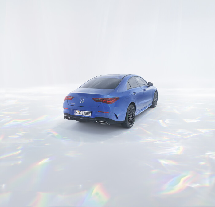 Mercedes-Benz CLA 250 e Coup: fuel consumption combined, weighted (WLTP preliminary) 1.1-0.8 l/100 km, electricity consumption combined, weighted (WLTP preliminary) 16.9-14.9 kWh/100 km, CO2 emissions combined, weighted (WLTP preliminary) 24-18 g/km. Data on fuel consumption, CO2 emissions, power consumption and range are provisional and have been determined internally in accordance with the WLTP test procedure certification method. To date, there are neither confirmed values from an officially recognised testing organisation nor an EC type approval nor a certificate of conformity with official values. Differences between the stated figures and the official figures are possible. Mercedes-Benz CLA 250 e Coup: fuel consumption combined, weighted (WLTP preliminary) 1.1-0.8 l/100 km, electricity consumption combined, weighted (WLTP preliminary) 16.9-14.9 kWh/100 km, CO2 emissions combined, weighted (WLTP preliminary) 24-18 g/km. Data on fuel consumption, CO2 emissions, power consumption and range are provisional and have been determined internally in accordance with the WLTP test procedure certification method. To date, there are neither confirmed values from an officially recognised testing organisation nor an EC type approval nor a certificate of conformity with official values. Differences between the stated figures and the official figures are possible.