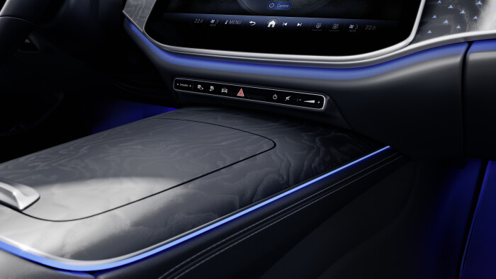 Mercedes-Benz E-Klasse, Avantgarde Line; Exterieur: Graphitgrau; Interieur: Nappaleder nevagrau Mercedes-Benz E-Class Avantgarde line; exterior: graphite grey; interior: Nappa leather neva grey